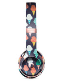 The All Over Teal and Green Ice Cream Cones Full-Body Skin Kit for the Beats by Dre Solo 3 Wireless Headphones