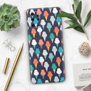 The All Over Teal and Green Ice Cream Cones - Premium Vinyl Skin Decal for Samsung Galaxy S25 Ultra, S24, S23, S22 & All Galaxy S Models