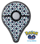 The All Over Teal and White Life Floats Pokémon GO Plus Vinyl Protective Decal Skin Kit
