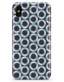 The All Over Teal and White Life Floats - iPhone X Clipit Case