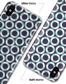 The All Over Teal and White Life Floats - iPhone X Clipit Case
