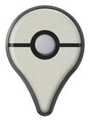 The All Over Vintage Tan Aztec Pattern  Pokémon GO Plus Vinyl Protective Decal Skin Kit