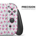 The All Over Watermelon Slice Pattern // Skin Decal Wrap Kit for Nintendo Switch Console & Dock, Joy-Cons, Pro Controller, Lite, 3DS XL, 2DS XL, DSi, or Wii - Vinyl Skin Wrap for Nintendo Switch 2, OLED, Lite, Pro Controller, Wii & Classic Handhelds