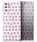 The All Over Watermelon Slice Pattern - Premium Vinyl Skin Decal for Samsung Galaxy S25 Ultra, S24, S23, S22 & All Galaxy S Models