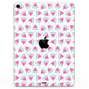 The All Over Watermelon Slice Pattern - Full Body Skin Decal for the Apple iPad Pro 12.9", 11", 10.5", 9.7", Air or Mini (All Models Available)