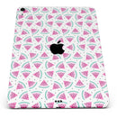 The All Over Watermelon Slice Pattern - Full Body Skin Decal for the Apple iPad Pro 12.9", 11", 10.5", 9.7", Air or Mini (All Models Available)