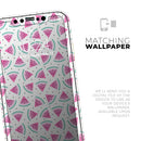 The All Over Watermelon Slice Pattern - Protective Skin Wrap & Decal – Compatible with iPhone SE to iPhone 17 Pro Max (All Models)