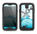 The Anchor Splashing Samsung Galaxy S4 LifeProof Fre Case Skin Set