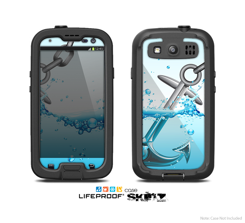 The Anchor Splashing Skin For The Samsung Galaxy S3 LifeProof Case