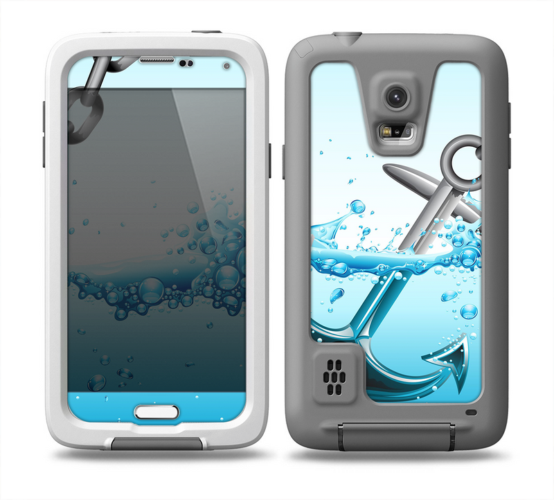 The Anchor Splashing  Skin for the Samsung Galaxy S5 frē LifeProof Case
