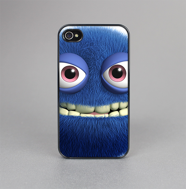 The Angry Blue Fury Monster Skin-Sert Case for the Apple iPhone 4-4s