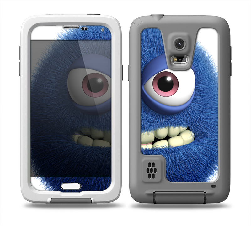 The Angry Blue Fury Monster Skin Samsung Galaxy S5 frē LifeProof Case