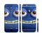 The Angry Blue Fury Monster Sectioned Skin Series for the Apple iPhone 6s