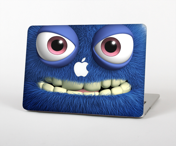 The Angry Blue Fury Monster Skin Set for the Apple MacBook Pro 15" with Retina Display