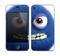 The Angry Blue Fury Monster Skin for the Apple iPhone 4-4s