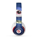 The Angry Blue Fury Monster Skin for the Beats by Dre Studio (2013+ Version) Headphones