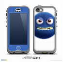 The Angry Blue Fury Monster Skin for the iPhone 5c nüüd LifeProof Case