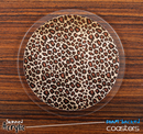 The Animal Print V5 Skinned Foam-Backed Coaster Set