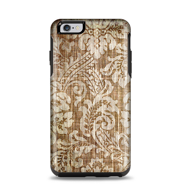 The Antique Floral Lace Pattern Apple iPhone 6 Plus Otterbox Symmetry Case Skin Set