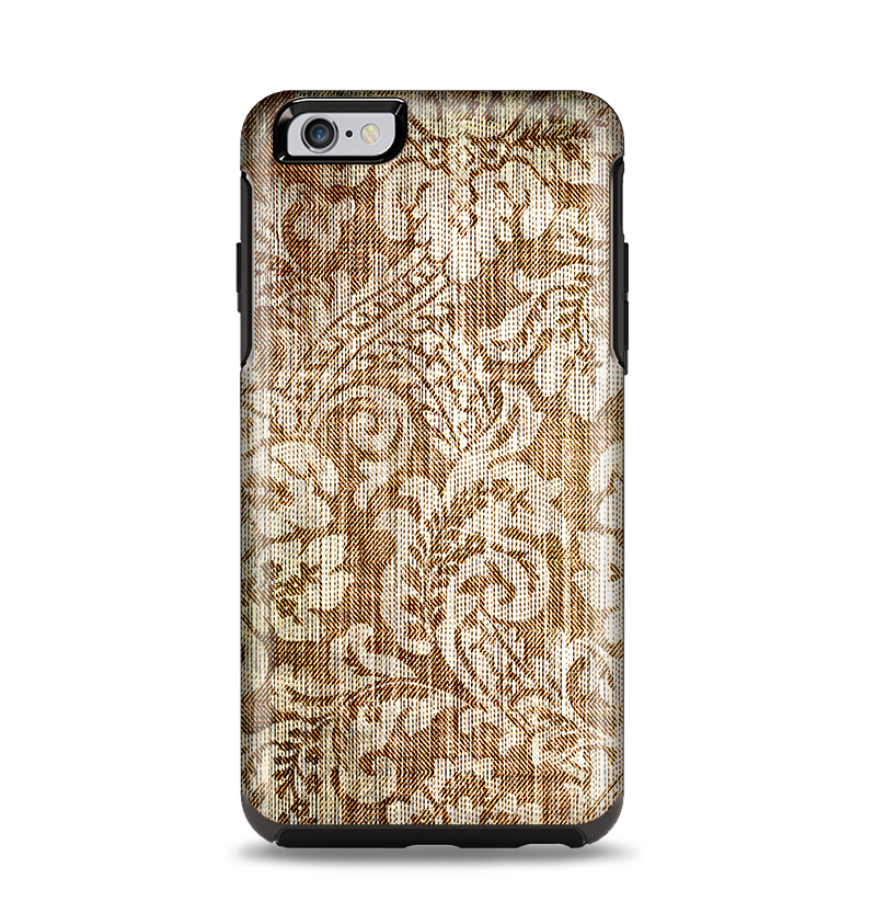 The Antique Floral Lace Pattern Apple iPhone 6 Plus Otterbox Symmetry Case Skin Set