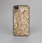 The Antique Floral Lace Pattern Skin-Sert Case for the Apple iPhone 4-4s