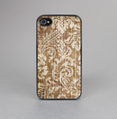 The Antique Floral Lace Pattern Skin-Sert for the Apple iPhone 4-4s Skin-Sert Case