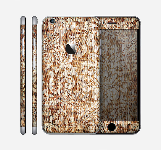 The Antique Floral Lace Pattern Skin for the Apple iPhone 6 Plus