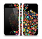 The Apple Icon Floral Collage Skin Set for the Apple iPhone 5