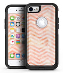 The Apricot Grunge Surface with Chevron - iPhone 7 or 8 OtterBox Case & Skin Kits