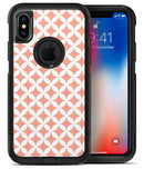 The Apricot and White Overlapping Circles - iPhone X OtterBox Case & Skin Kits