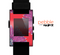 The Artistic Purple & Coral Floral Skin for the Pebble SmartWatch