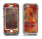The Autumn Colored Geometric Pattern Apple iPhone 5-5s LifeProof Nuud Case Skin Set