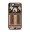 The Aztec Pink & Brown Lion Pattern Apple iPhone 6 Otterbox Defender Case Skin Set