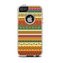 The Aztec Tribal Vintage Tan and Gold Pattern V6 Apple iPhone 5-5s Otterbox Commuter Case Skin Set