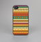 The Aztec Tribal Vintage Tan and Gold Pattern V6 Skin-Sert for the Apple iPhone 4-4s Skin-Sert Case