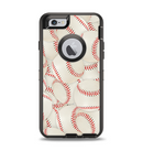 The Baseball Overlay Apple iPhone 6 Otterbox Defender Case Skin Set