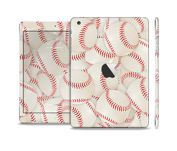 The Baseball Overlay Full Body Skin Set for the Apple iPad Mini 2