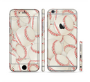 The Baseball Overlay Sectioned Skin Series for the Apple iPhone 6s Plus