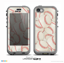 The Baseball Overlay Skin for the iPhone 5c nüüd LifeProof Case