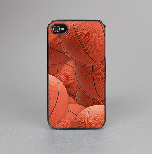The Basketball Overlay Skin-Sert for the Apple iPhone 4-4s Skin-Sert Case