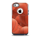 The Basketball Overlay Skin for the iPhone 5c OtterBox Commuter Case