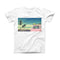 The Beach Trip ink-Fuzed Front Spot Graphic Unisex Soft-Fitted Tee Shirt