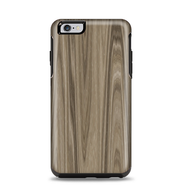 The Beige Woodgrain Apple iPhone 6 Plus Otterbox Symmetry Case Skin Set