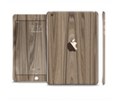 The Beige Woodgrain Full Body Skin Set for the Apple iPad Mini 3