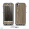 The Beige Woodgrain Skin for the iPhone 5c nüüd LifeProof Case