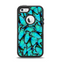 The Butterfly BackGround Flat Apple iPhone 5-5s Otterbox Defender Case Skin Set