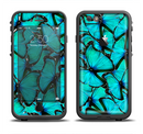 The Butterfly BackGround Flat Apple iPhone 6/6s LifeProof Fre Case Skin Set