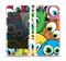 The Big-Eyed Highlighted Cartoon Birds Skin Set for the Apple iPhone 5s
