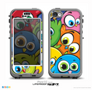 The Big-Eyed Highlighted Cartoon Birds Skin for the iPhone 5c nüüd LifeProof Case