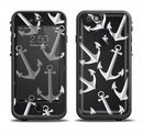 The Black Anchor Collage Apple iPhone 6/6s LifeProof Fre Case Skin Set
